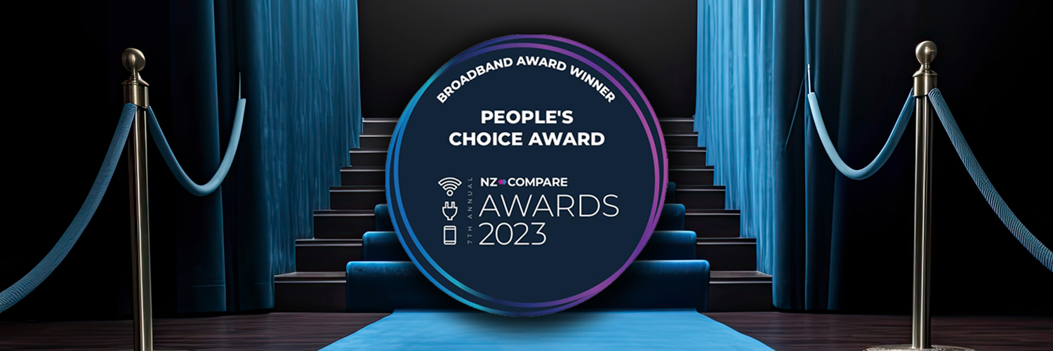 Voyager wins back-to-back People's Choice Award for Broadband at 2023 NZ Compare Awards